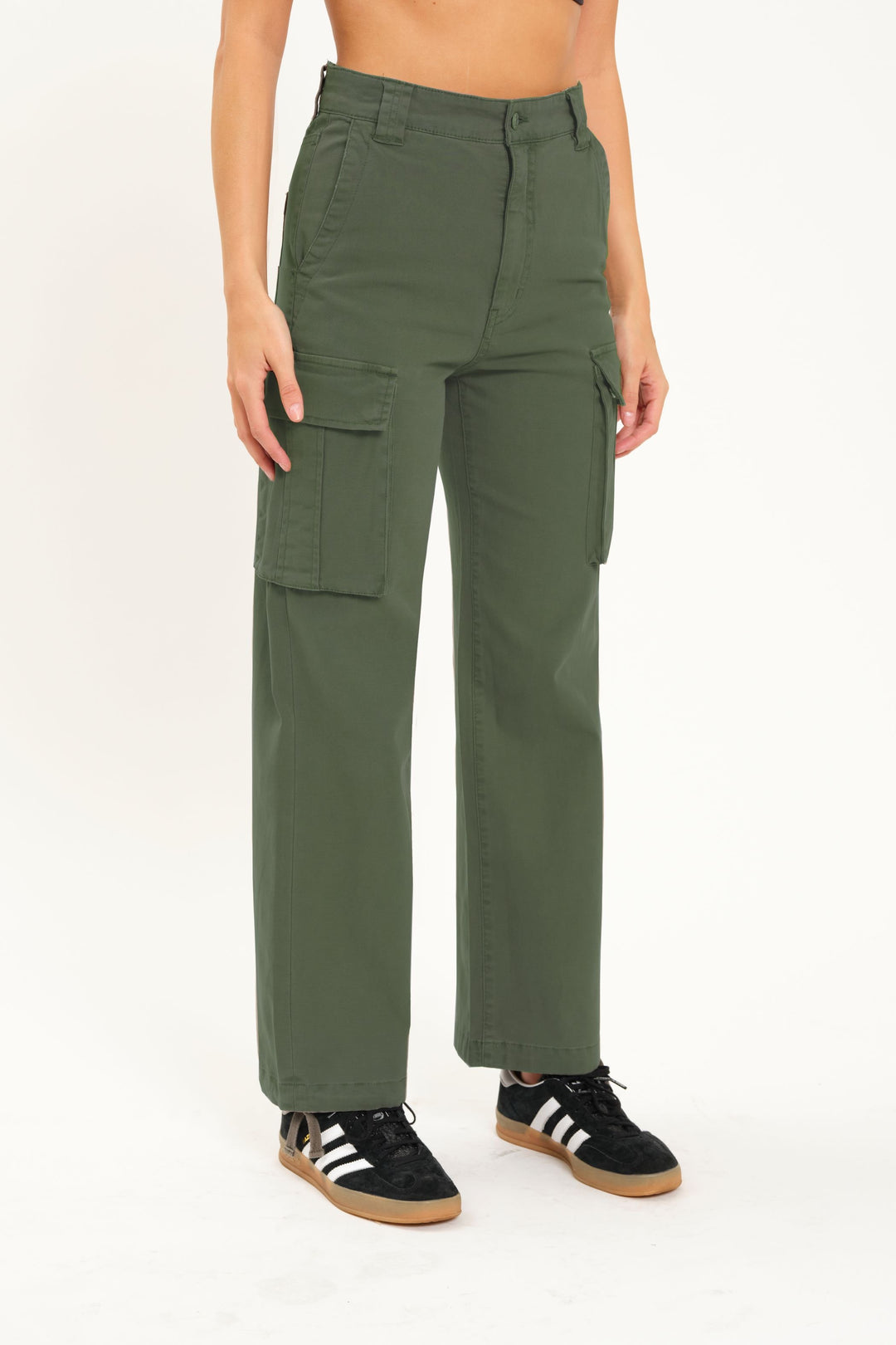 Cadet Cargo High Rise Cinch Hem