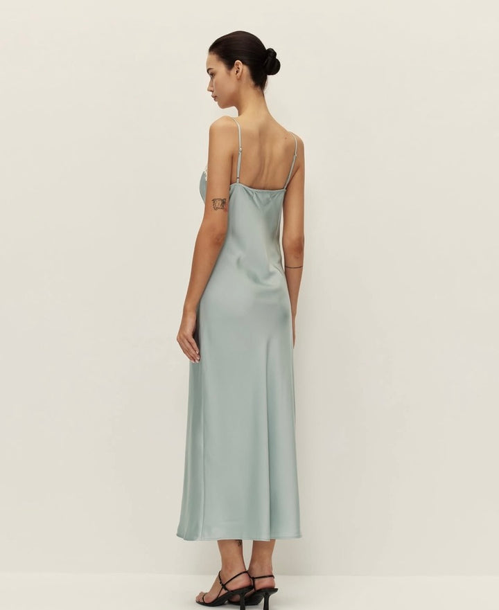 Eva Satin Slip Dress