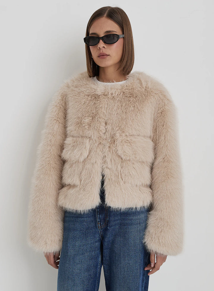 Reysha Faux Fur Jacket