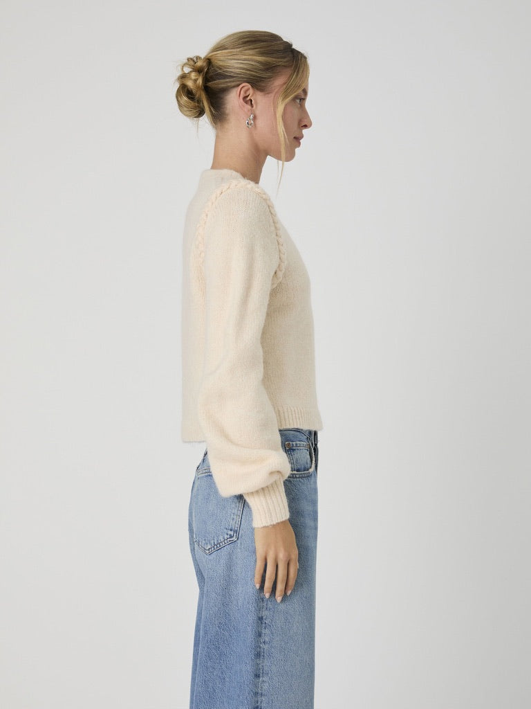 Ellie Braided Knit Sweater