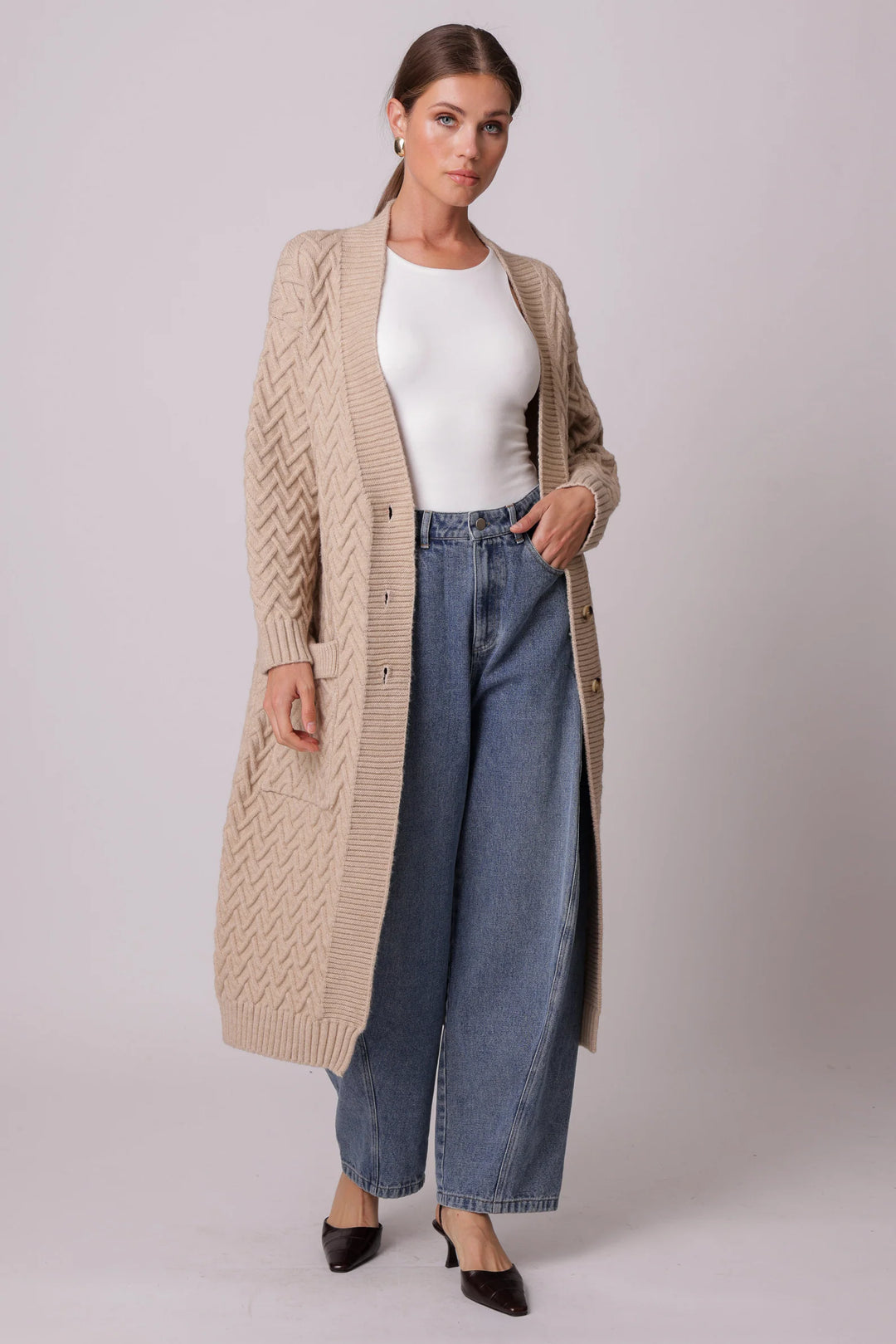 Isabella Long Cardigan