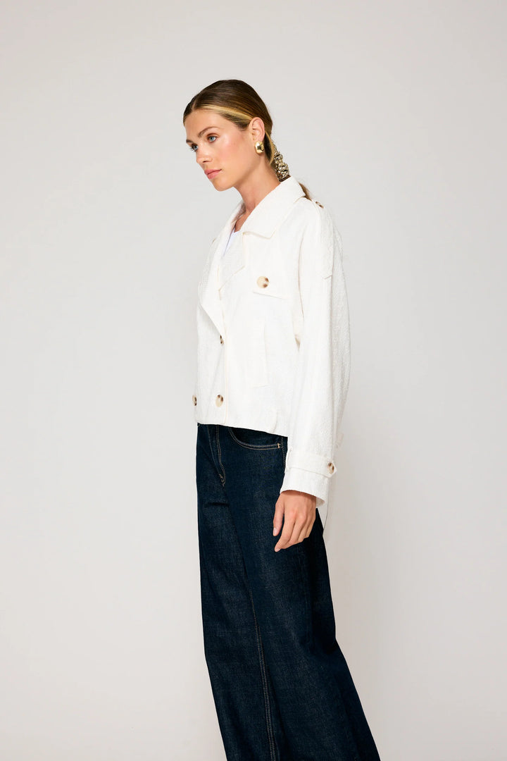 Bendetta Crop Trench Jacket